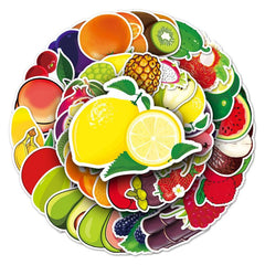 50pcs Fruit Food Love Doodle Aesthetics Funny Stickers Pack For Adults Teens