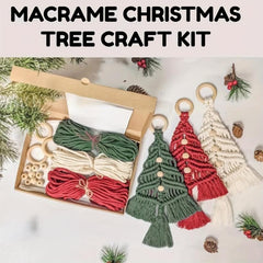 3pcs Christmas Tree Weaving DIY Kit for Home Decoration