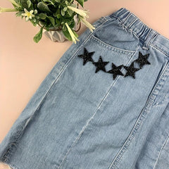5pcs Crystal Rhinestone Adhesive Patches - Clothing Sewing Accessories