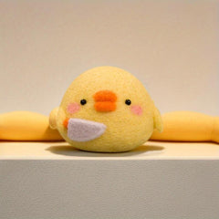 1pc Chicken Series Wool Felt DIY Material Package Gift Doll Decoration 2 Styles