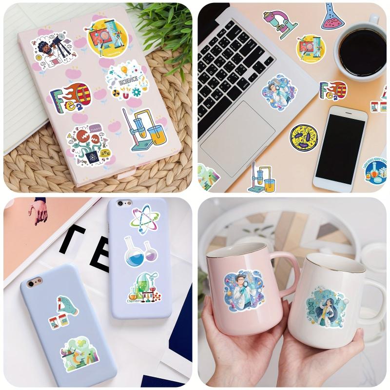 100pcs Natural Sciences Stickers Pack Vinyl