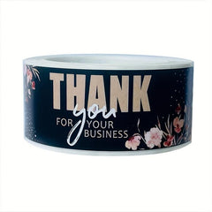 120pcs Floral Pattern Thank You Stickers Self adhesive Roll Stickers