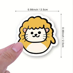500pcs Animal Stickers Roll Vinyl Waterproof Stickers