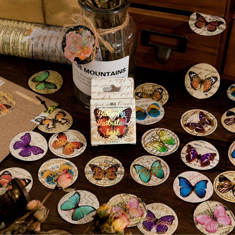 45pcs Vintage Renaissance Fairy Tale World Stickers DIY Scrapbooking