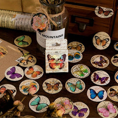 45pcs Vintage Renaissance Fairy Tale World Stickers DIY Scrapbooking