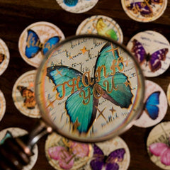 45pcs Vintage Renaissance Fairy Tale World Stickers DIY Scrapbooking
