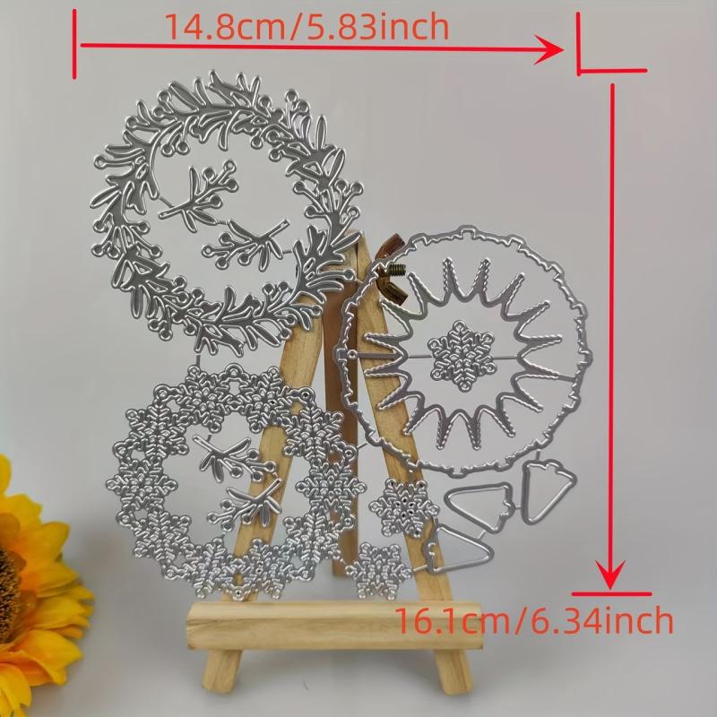 1pc Christmas Metal Cutting Dies And Stamp For DIY Scrapbooking