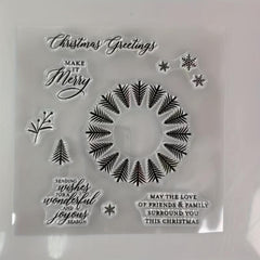 1pc Christmas Metal Cutting Dies And Stamp For DIY Scrapbooking
