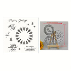 1pc Christmas Metal Cutting Dies And Stamp For DIY Scrapbooking