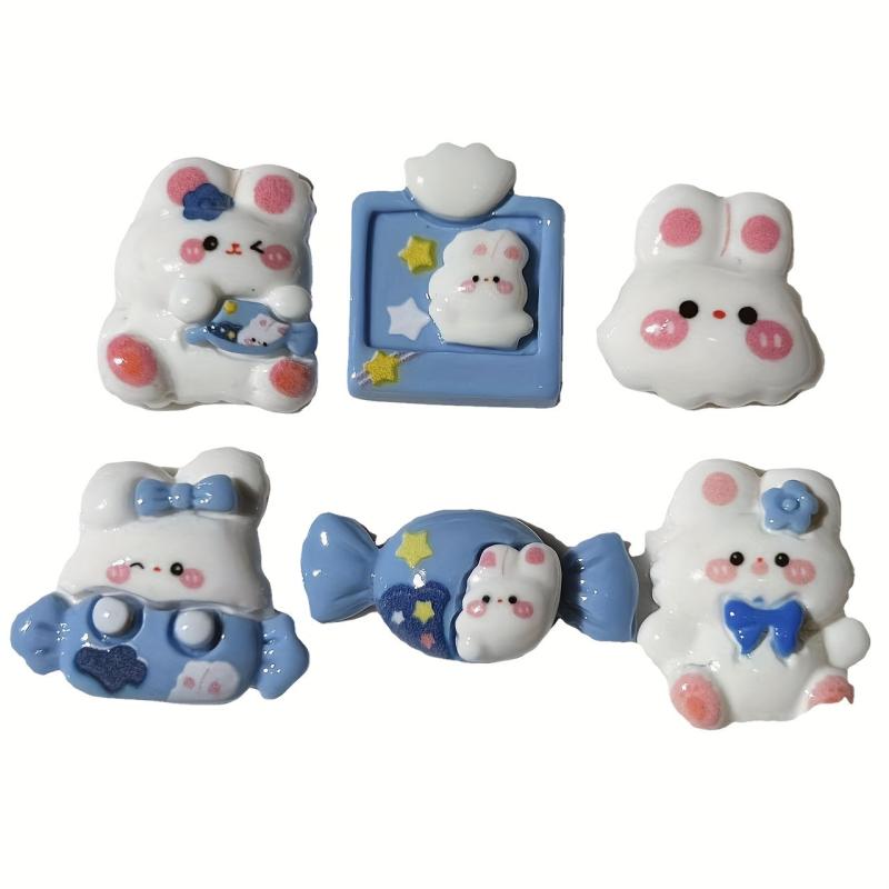 10pcs Mixed Pack DIY Candy Rabbit Earring Hair Accessories Ornaments