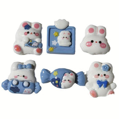 10pcs Mixed Pack DIY Candy Rabbit Earring Hair Accessories Ornaments