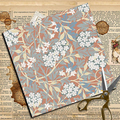 12pcs Large Size Paper Retro Journal DIY Tools Student Stationery