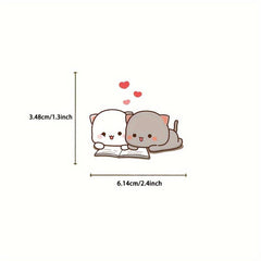 60 Cat Stickers for Laptop Phone Luggage Skateboard Scrapbook Water Cup