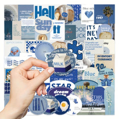 57 Waterproof Stickers for Phone Laptop Cup Skateboard