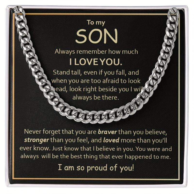 To My Son Gift - Son Keepsake From Mom/Dad - Graduation/Birthday/Christmas
