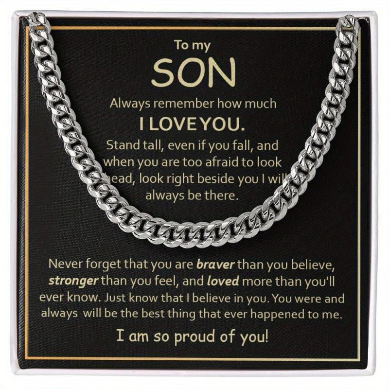 To My Son Gift - Son Keepsake From Mom/Dad - Graduation/Birthday/Christmas