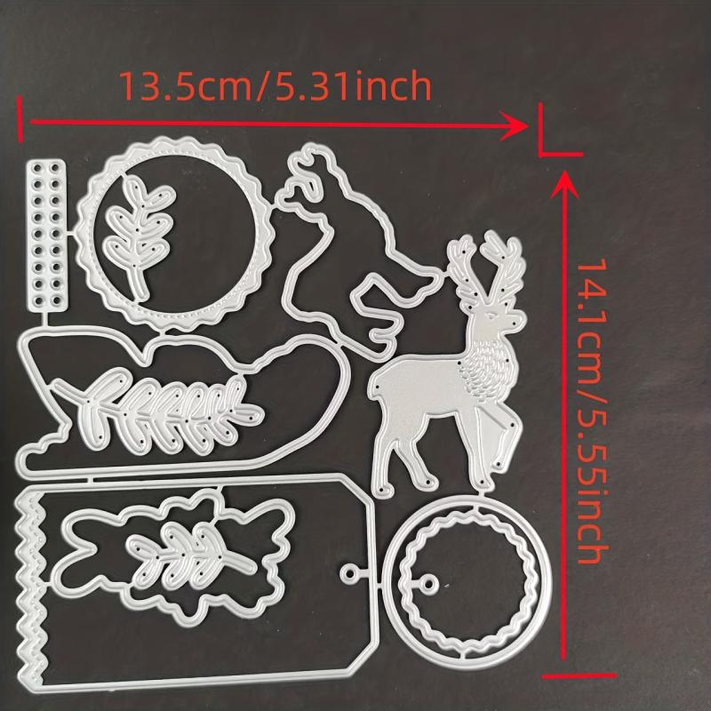 Christmas Metal Cutting Dies Stencil DIY Scrapbooking Album Paper Cards Crafts