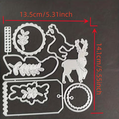 Christmas Metal Cutting Dies Stencil DIY Scrapbooking Album Paper Cards Crafts
