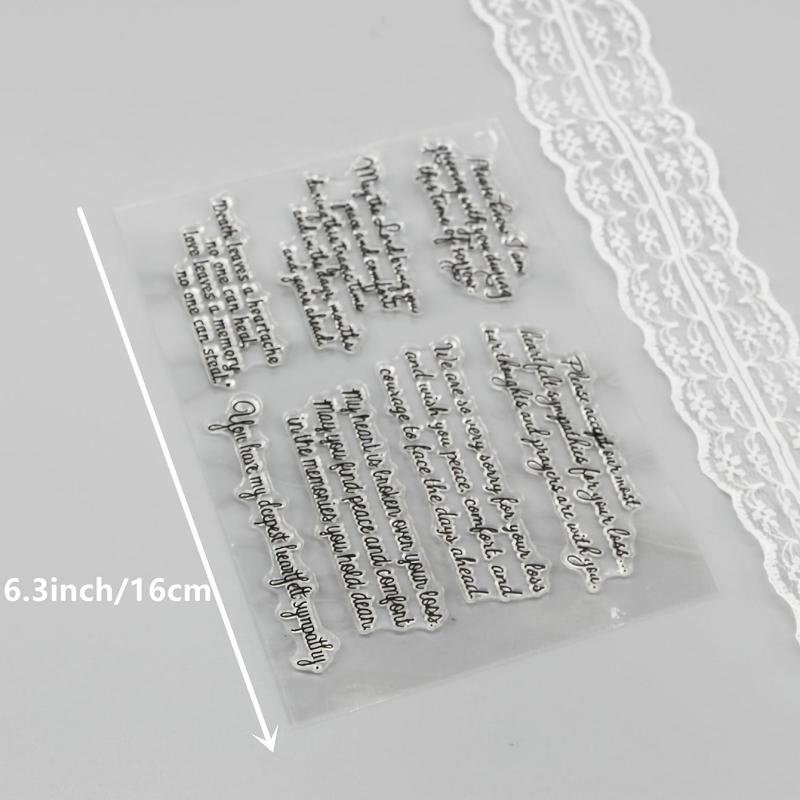 Cartoon Transparent Stamp DIY Handcraft For Kids