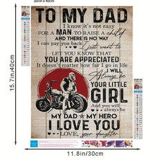 Love Reminder For Dad Diamond Painting Set