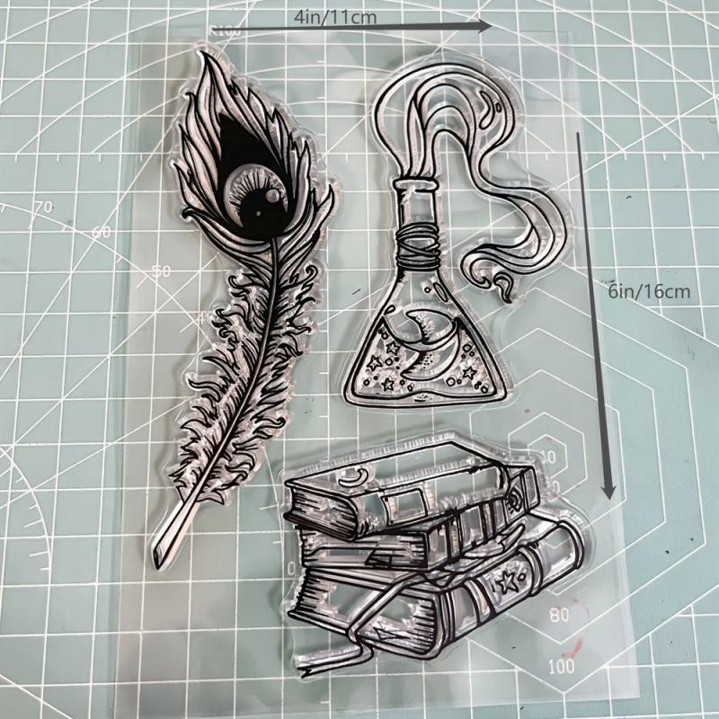Holiday Clear Silicone Stamp for Card Making