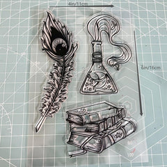 Holiday Clear Silicone Stamp for Card Making