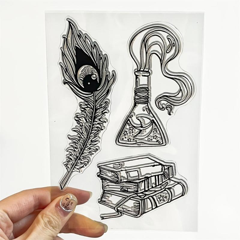 Holiday Clear Silicone Stamp for Card Making