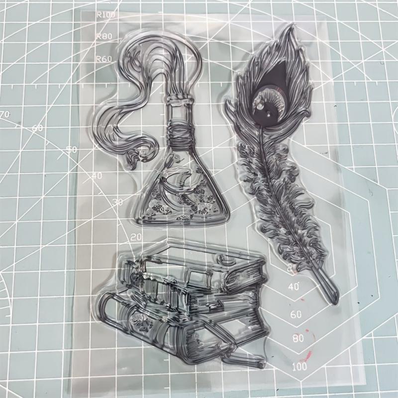 Holiday Clear Silicone Stamp for Card Making