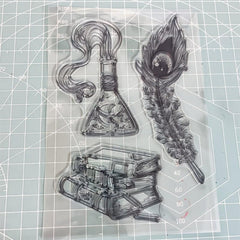 Holiday Clear Silicone Stamp for Card Making
