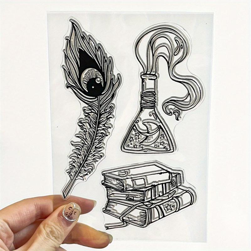 Holiday Clear Silicone Stamp for Card Making