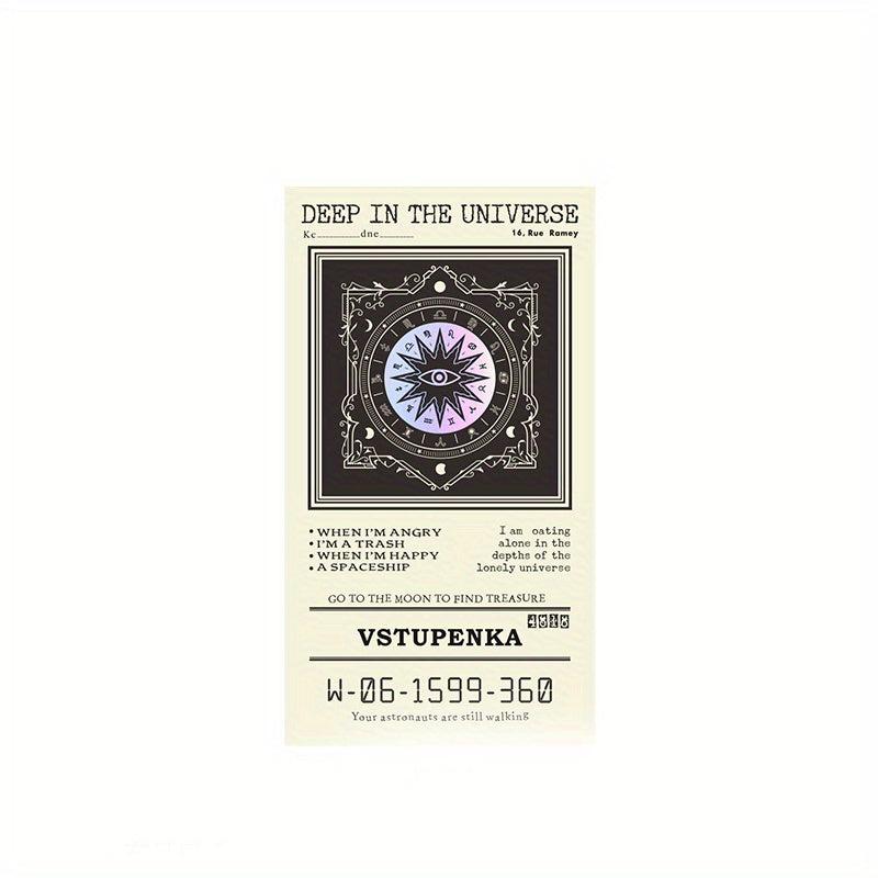 50pcs Vintage Stationery Paper Card DIY Collage Background Material