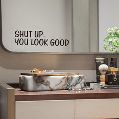 Creative Slogan Wall Sticker Self Adhesive Decal