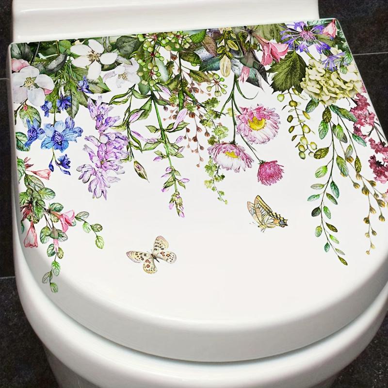 Butterfly Wall Sticker Toilet Decoration Self-Adhesive