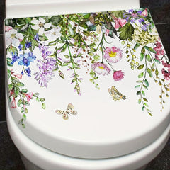 Butterfly Wall Sticker Toilet Decoration Self-Adhesive