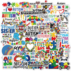 50pcs Funny Cartoon Waterproof Stickers for Water Bottle Laptop Phone Skateboard