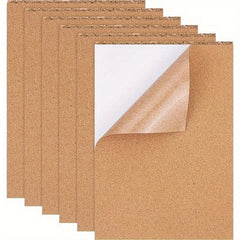 Self-Adhesive Cork Sheets 1mm Thick A4 - Set of 2