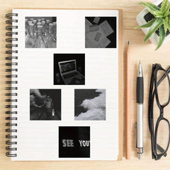 50pcs Cartoon Style Stickers for Stationery Books Laptops Water Cups