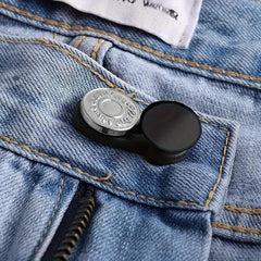 6pcs Elastic Button Waist Extender For Pants Skirts Jeans