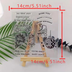 Christmas Metal Cutting Dies & Stamp Set for Scrapbook DIY