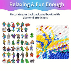 Cartoon Characters Diamond Painting Kit for Kids