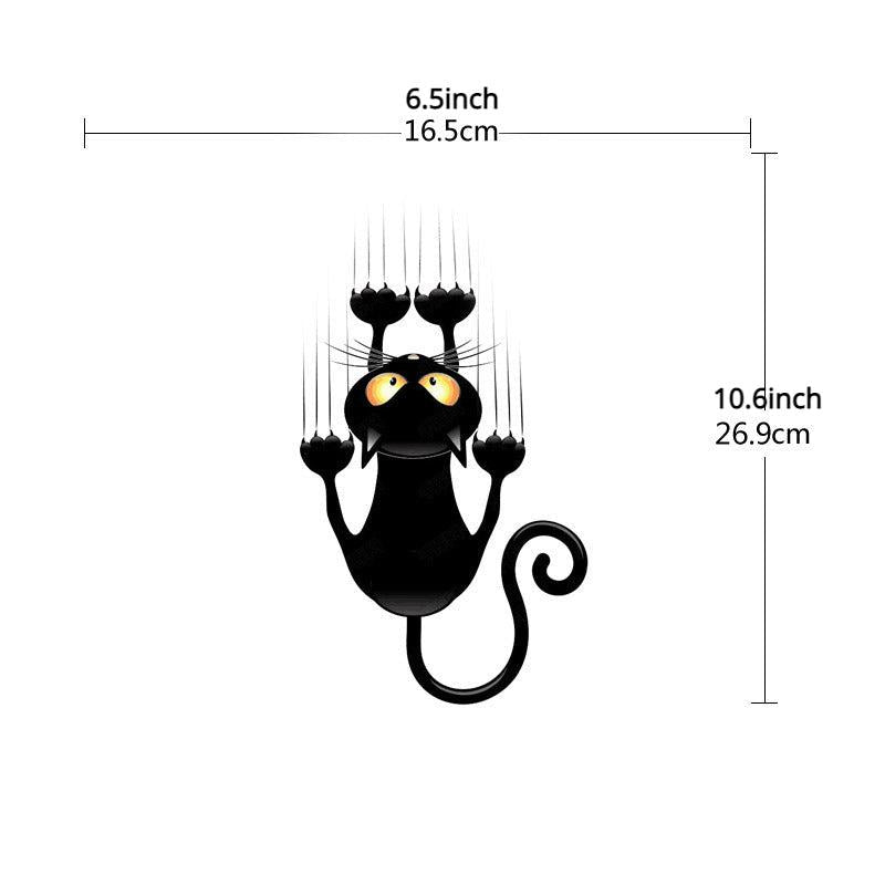 3D Simulation Cat Creative Car Sticker Dog Glass Car Sticker