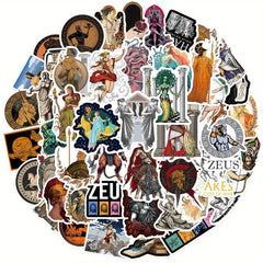 50pcs Greek Mythology Aesthetic Stickers for Decoration