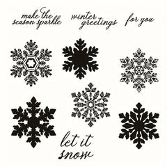 Christmas Snow Metal Cutting Dies Stamp Stencils Scrapbooking Embossing