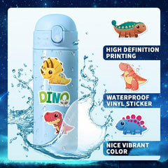50pcs Doodle T-Rex Series Stickers For Luggage Laptop Car