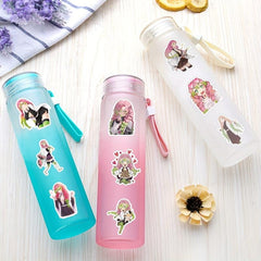 50pcs Anime Stickers Waterproof for Laptop Water Bottles Skateboard