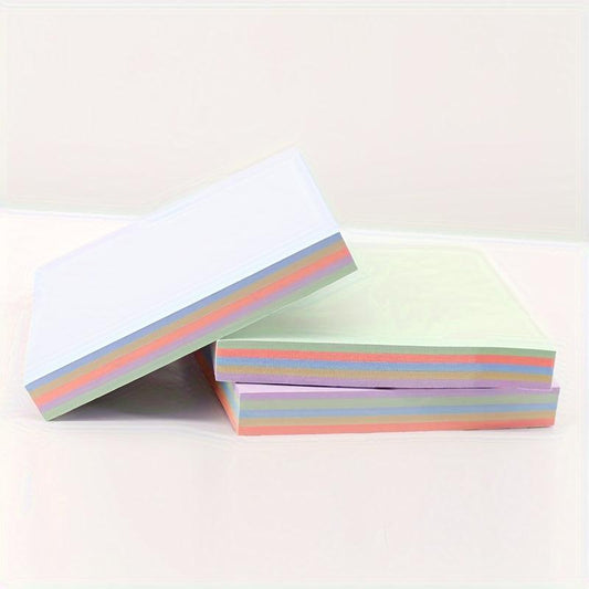 100pcs Morandi Colored Convenience Stickers for Work and Study Notes