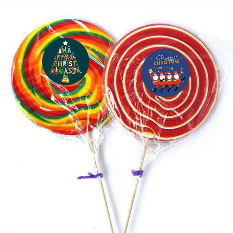 500pcs Merry Christmas Round Label Stickers DIY Creative Funny Scrapbook Decor