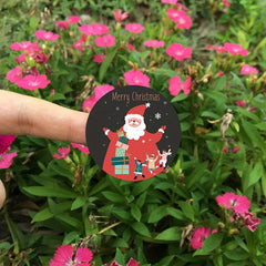 500pcs Merry Christmas Round Label Stickers DIY Creative Funny Scrapbook Decor