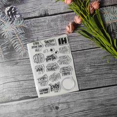 Culture Stamp for DIY Handmade Cards Making
