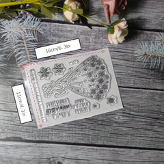 Christmas Theme Stamp for DIY Hand Account Card Making